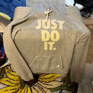 Nike hoodie gray S